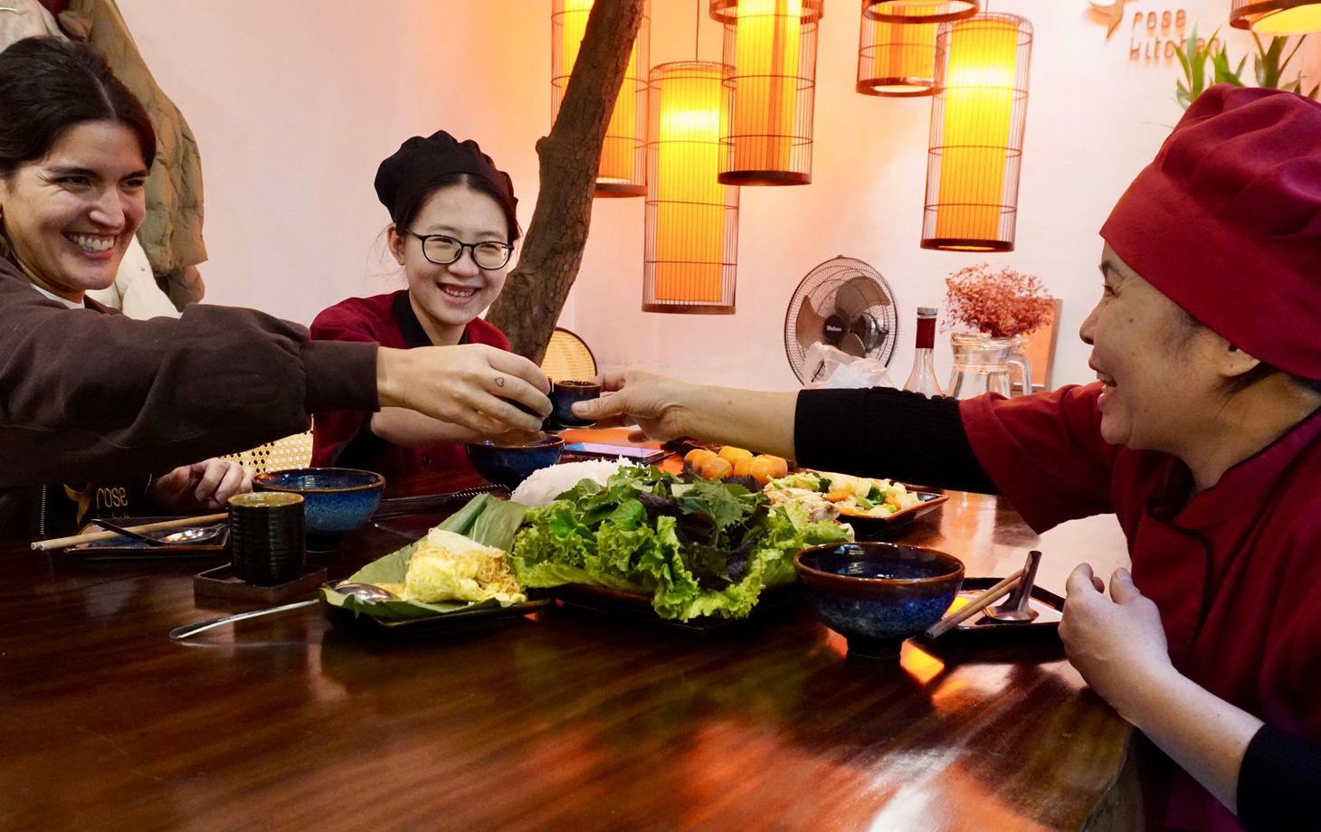 A Taste of Hanoi: Banh Xeo, Pho & Che Ngo in a Garden Villa