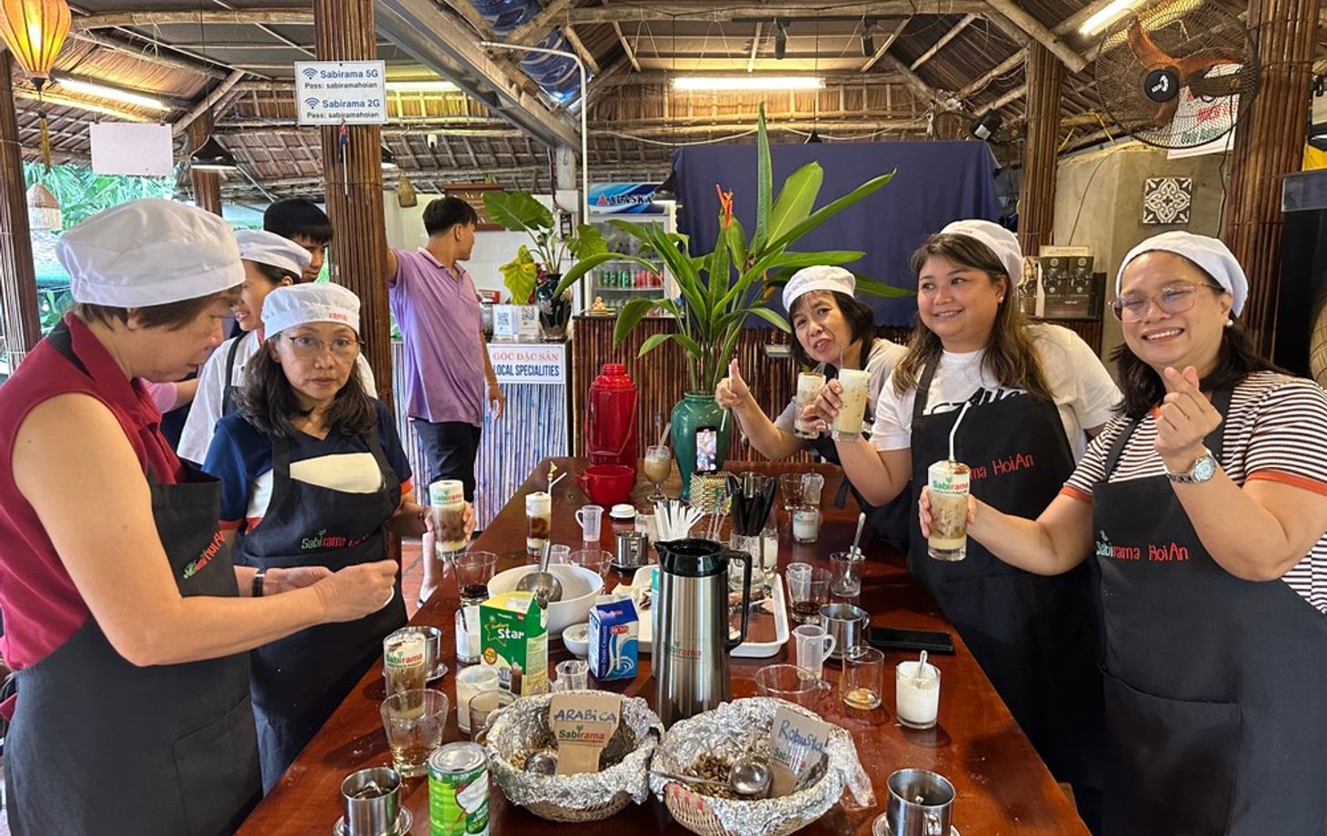 A Taste of Tradition: Coffee Workshop with Bask Boat Experience, Lantern Making Class or Massage
