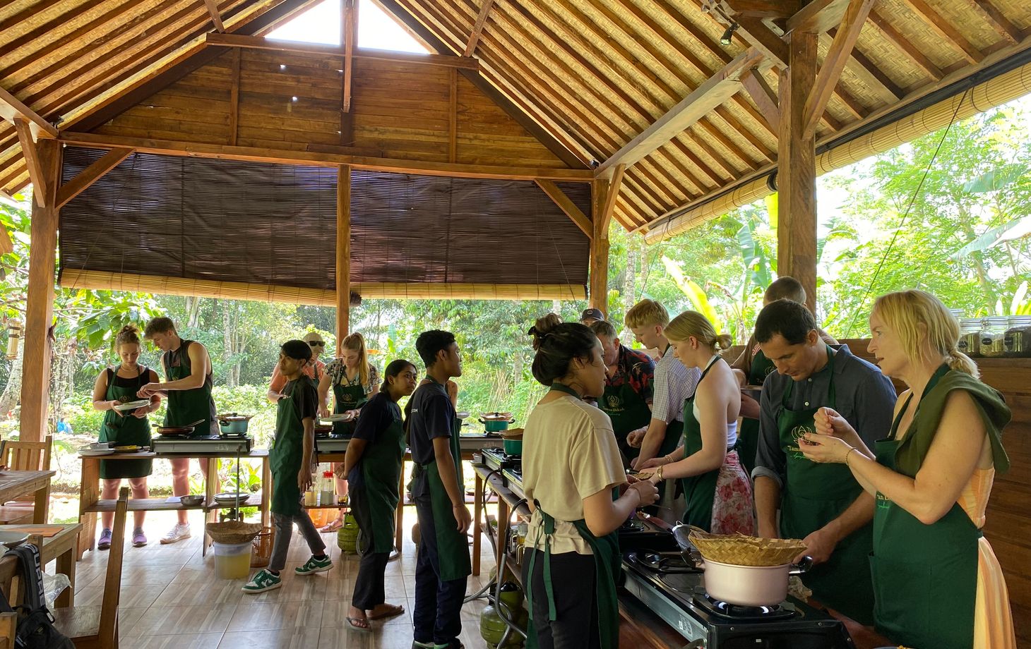 Advanced Balinese Cooking Class on Organic Farm - Afternoon and Evening Class