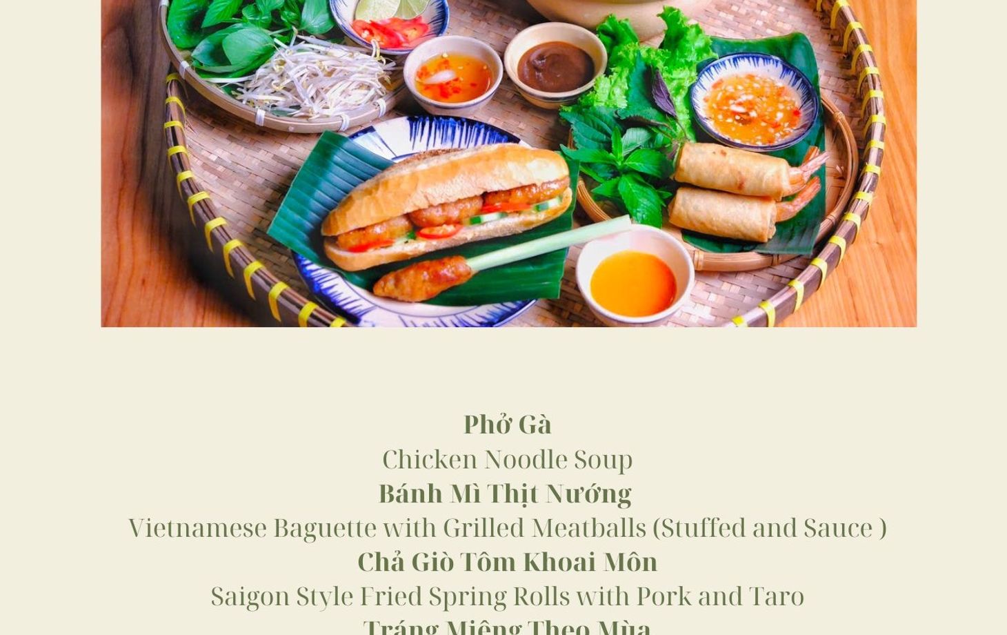 Afternoon Class on Making Pho and Banh Mi