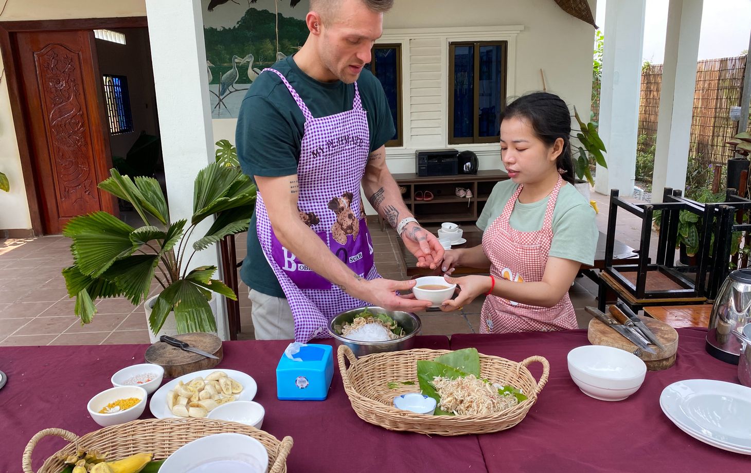 An Afternoon Farm-to-Table Khmer Cooking Experience in Siem Reap