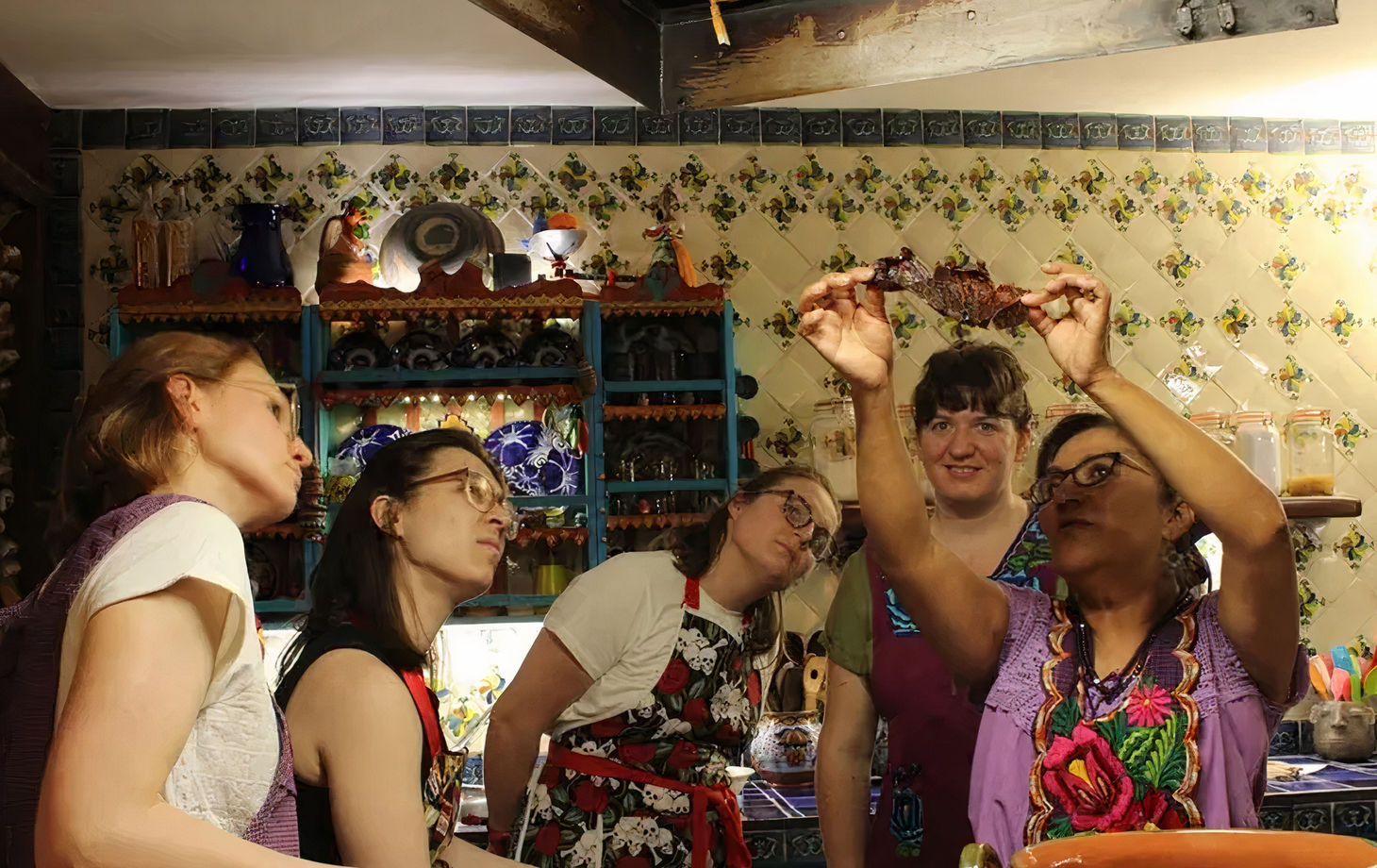 Authentic Oaxacan Cooking Experience and Market Tour
