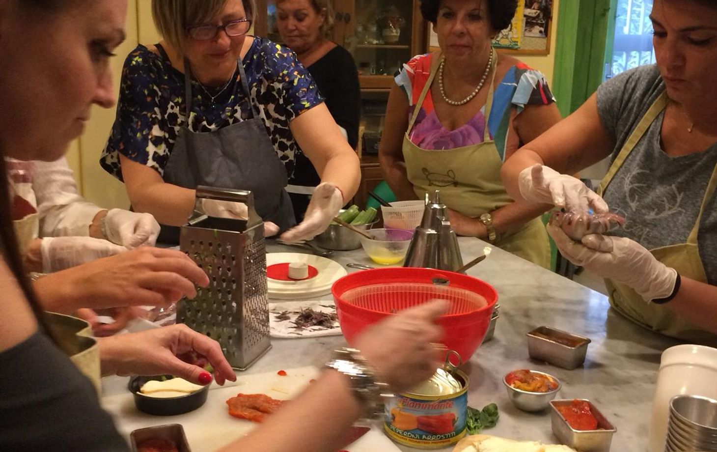 Antignano Market Tour and Hands-on Cooking Session with Giorgia Chiatto Private Class