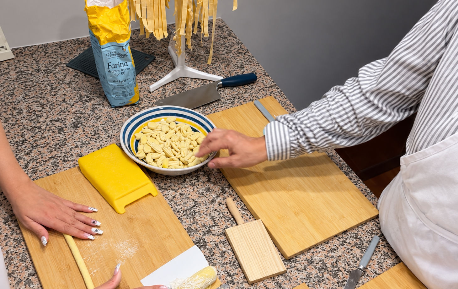 Authentic Milanese Fresh Pasta Cooking Experience