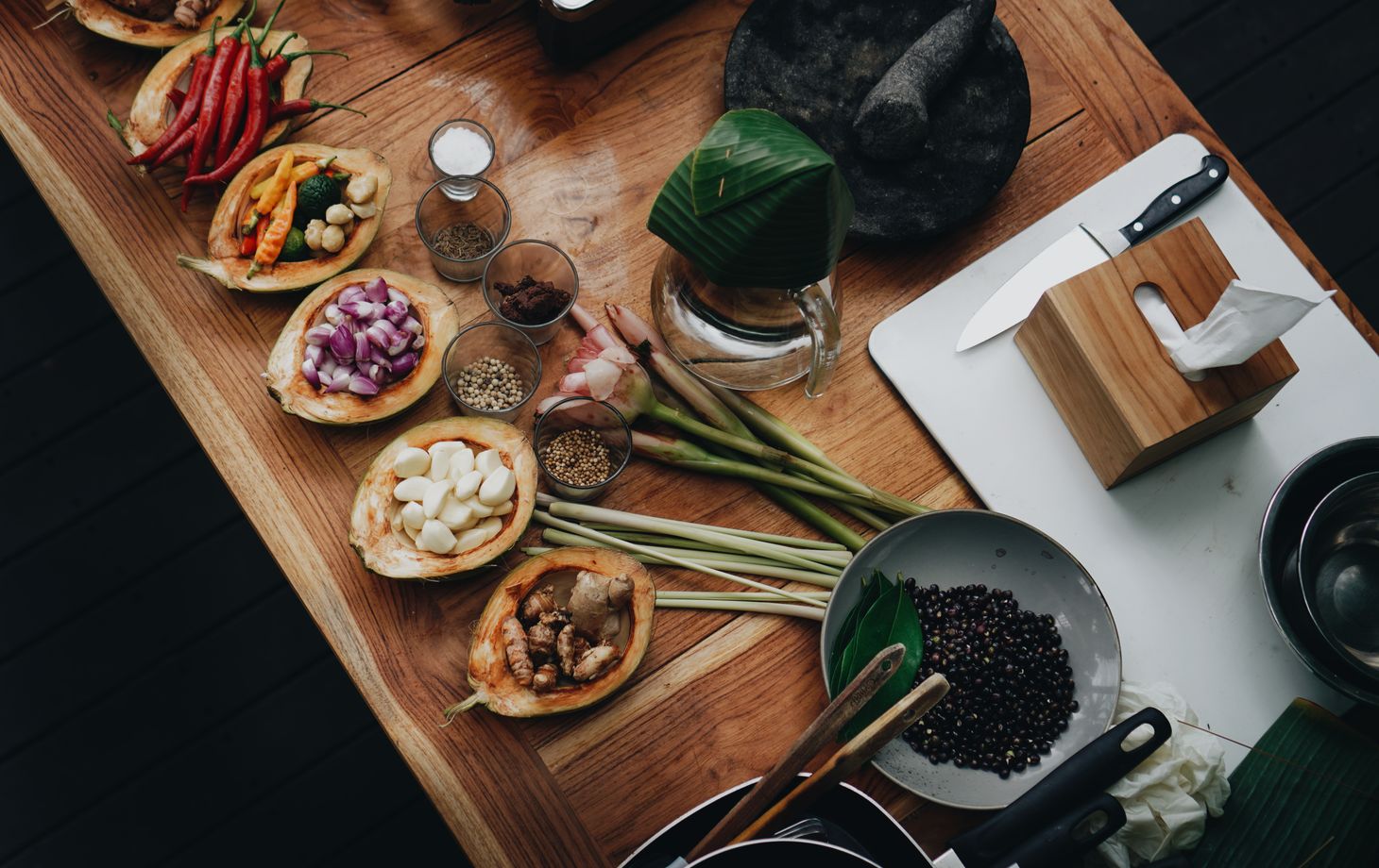 Cours de cuisine balinaise authentique avec un chef