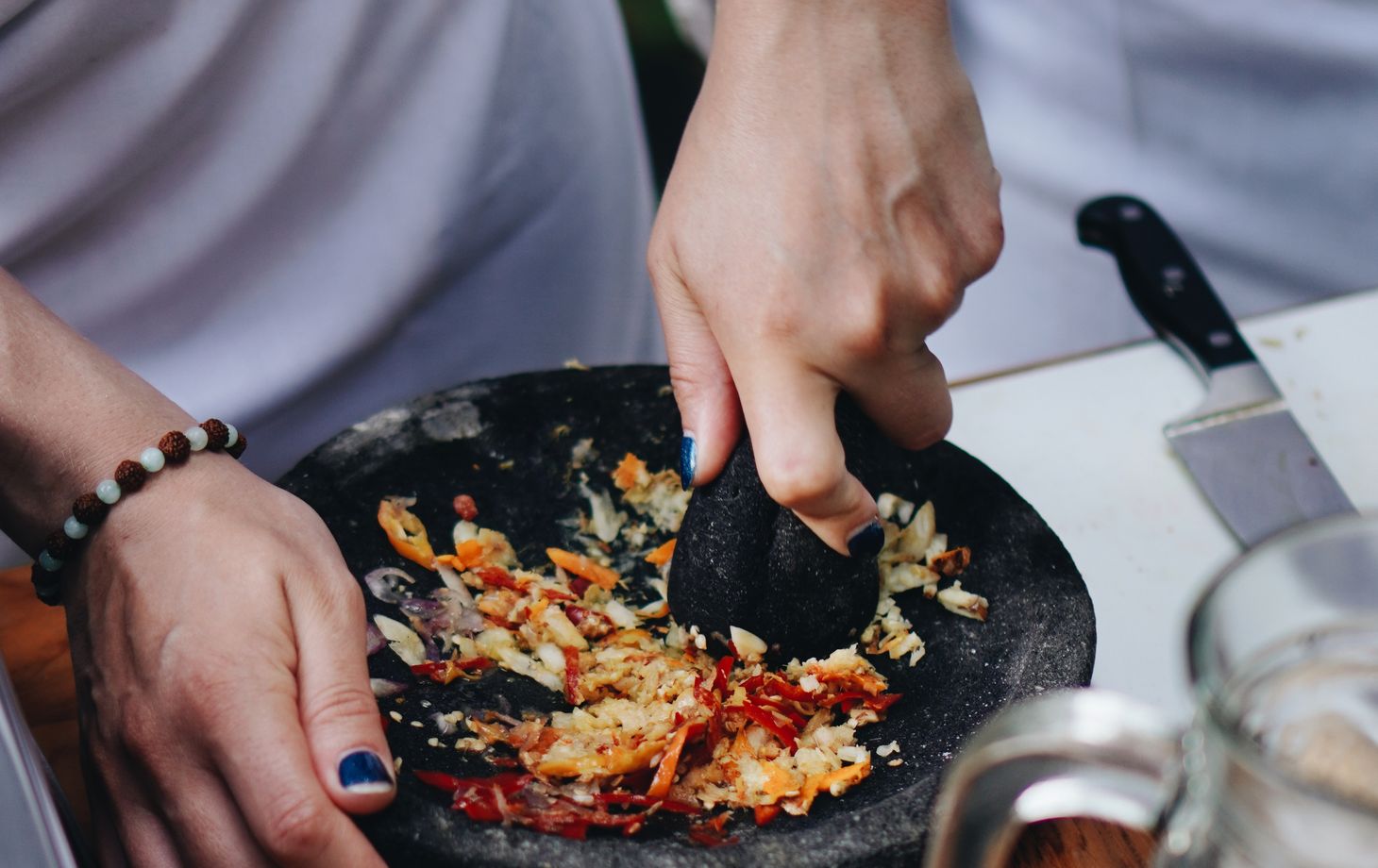 Cours de cuisine balinaise authentique avec un chef