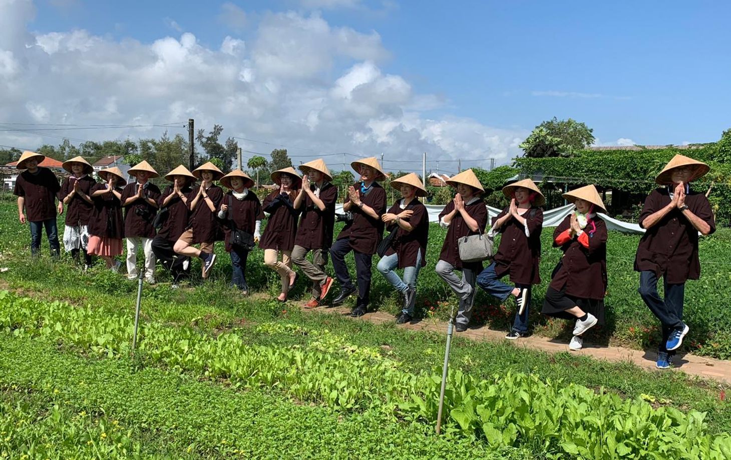 Tra Que Water Wheel Cooking Class with Organic Herb Garden Visits