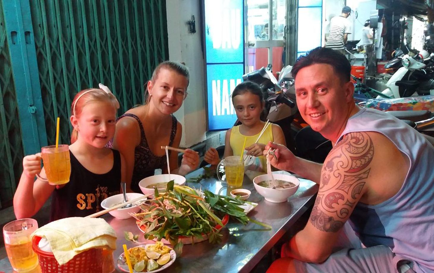Authentic Local Foodie Motorbike Experience