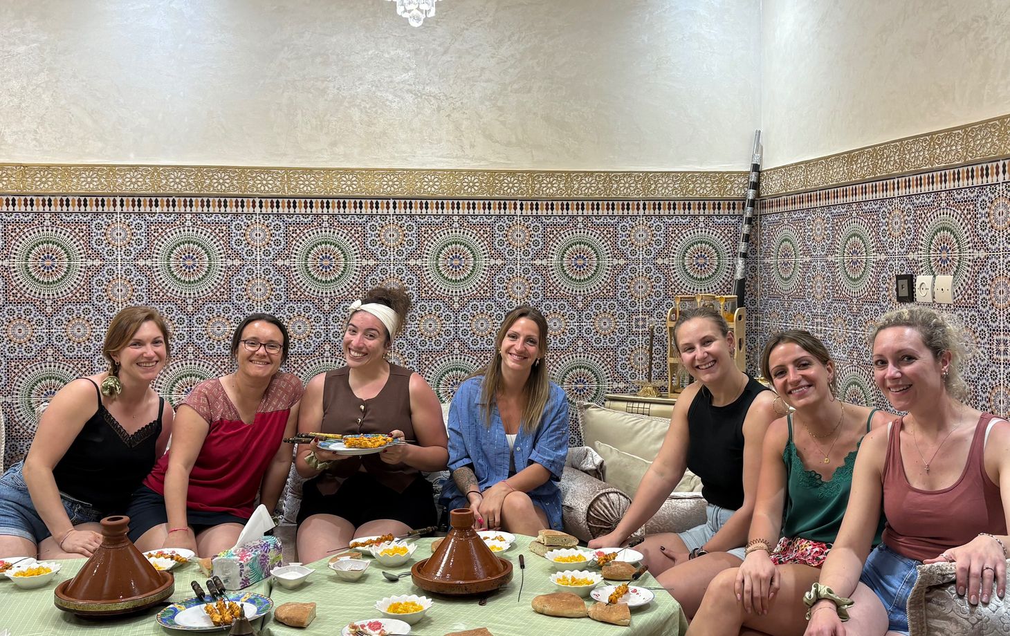 Expérience de cuisine marocaine traditionnelle dans une maison familiale de Marrakech