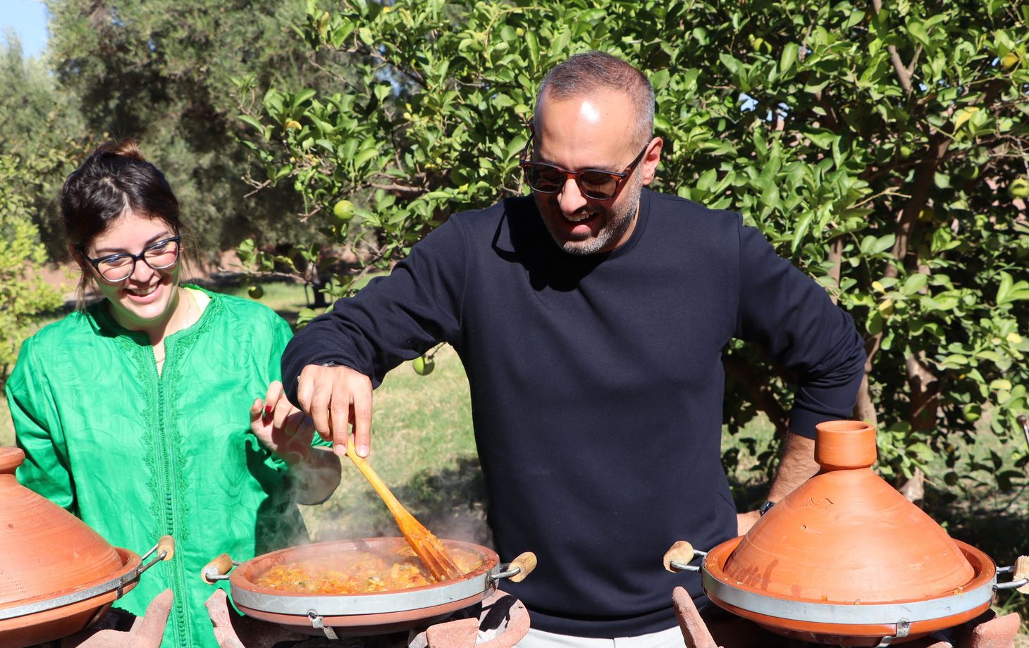 Cours de cuisine marocaine authentique dans une ferme près de Marrakech