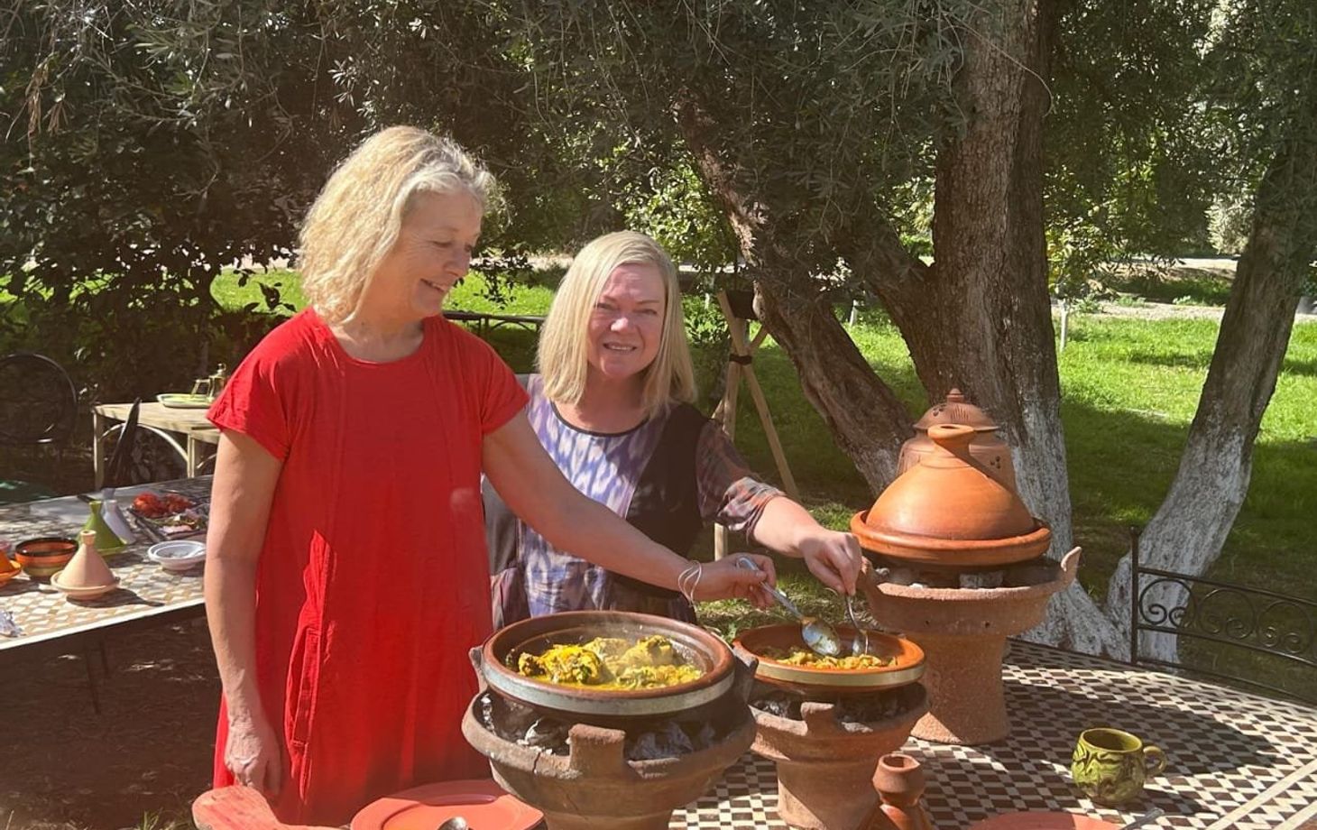 Cours de cuisine marocaine authentique dans une ferme près de Marrakech