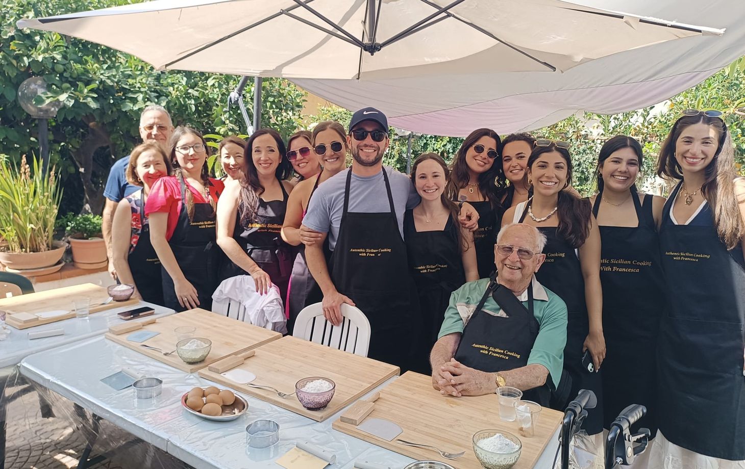 Authentic Sicilian Pasta-Making Experience with Garden-Fresh Flavors