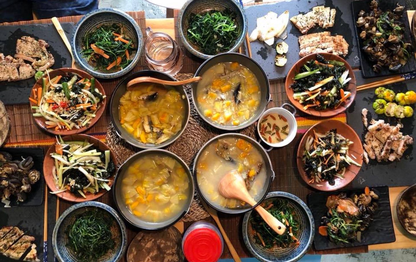 화련에 지내고 있는 호주 원주민의 전통요리클래스(영어설명)