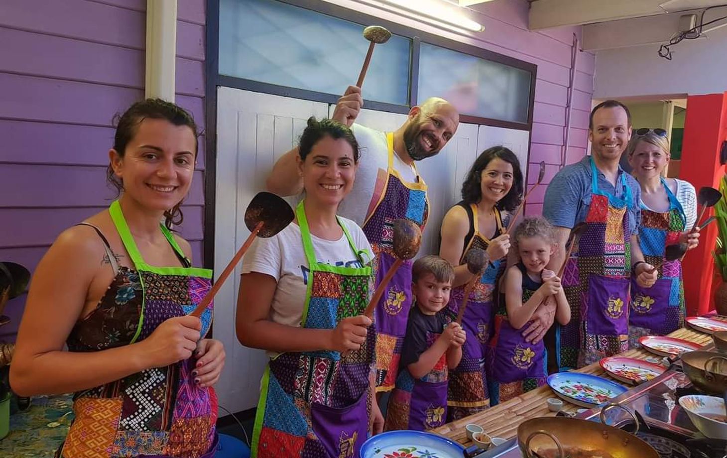 Authentic Thai Cooking in Traditional 100 Year Old House and Local Market Tour