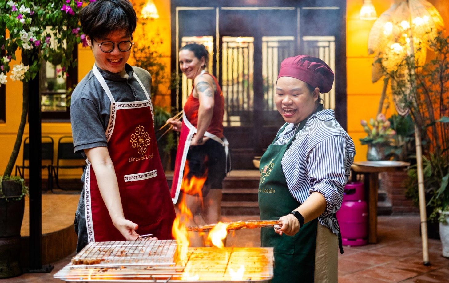 Cours de cuisine vietnamienne authentique avec visite du marché et dégustation de café signature