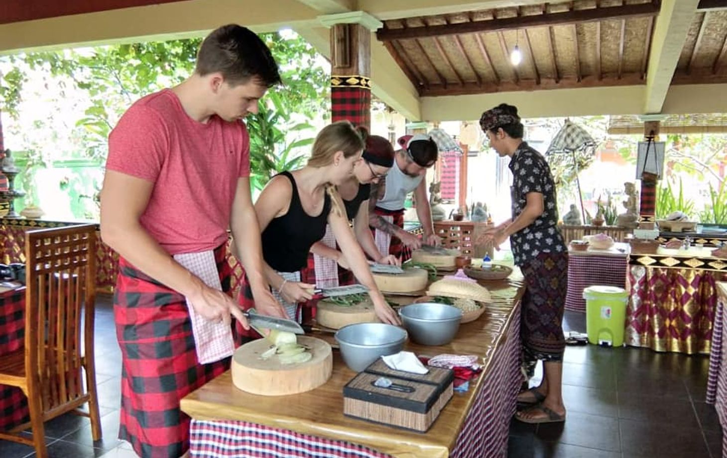 Cooking Class in Laplapan Village with Market and Rice Field Tour