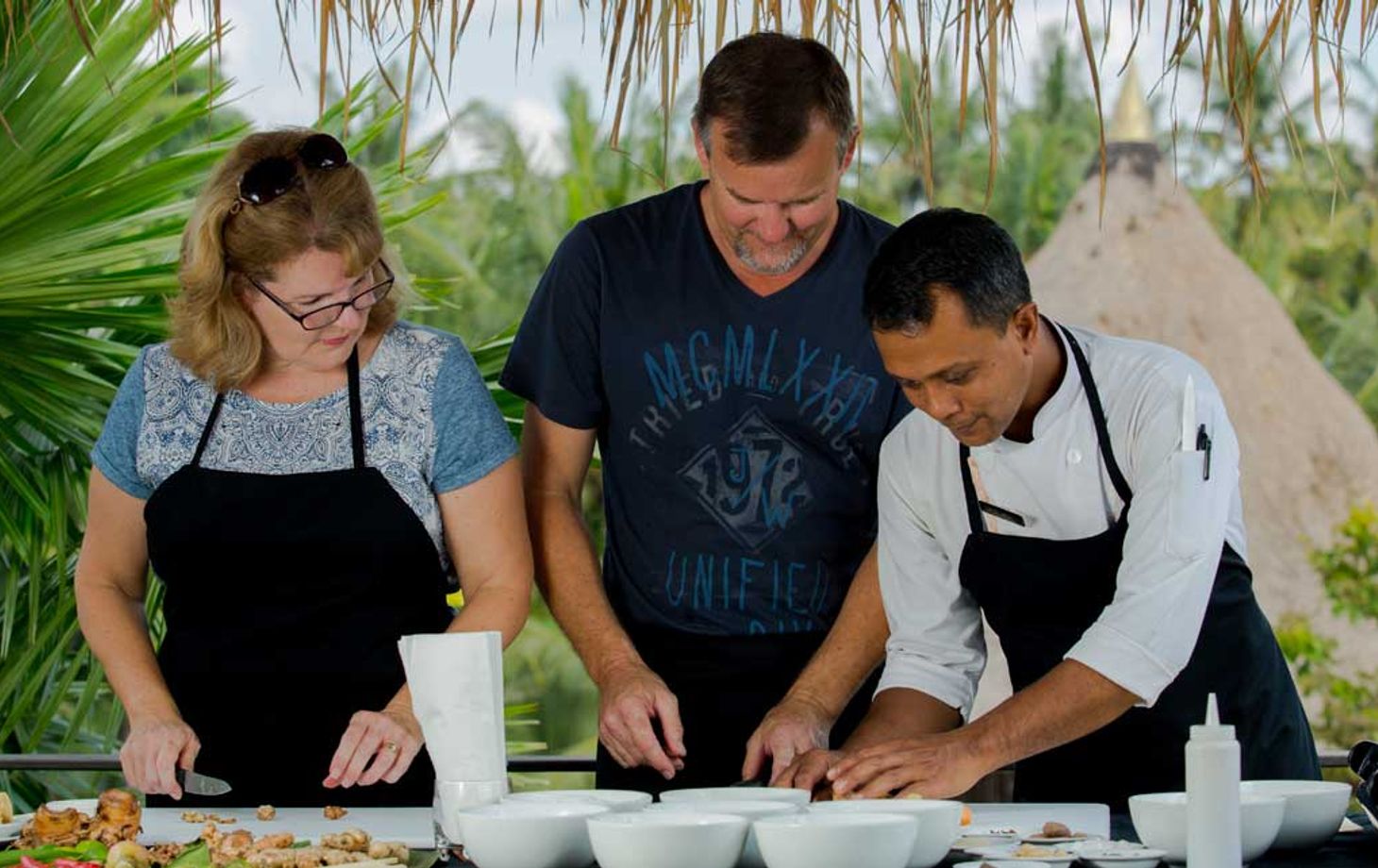 Relaxed Balinese Cooking Class at The Sankara Resort