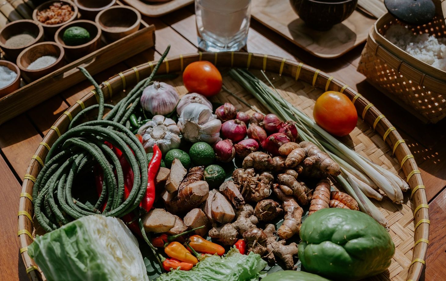 Balinese Cooking Class Experience followed by Lunch