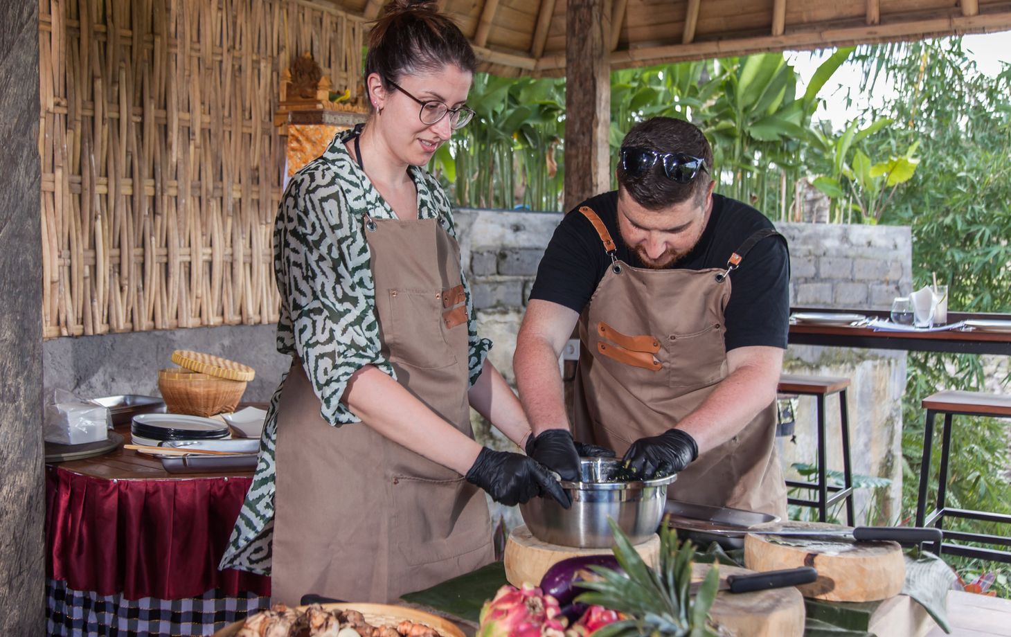 Balinese Cooking Class Experience followed by Lunch