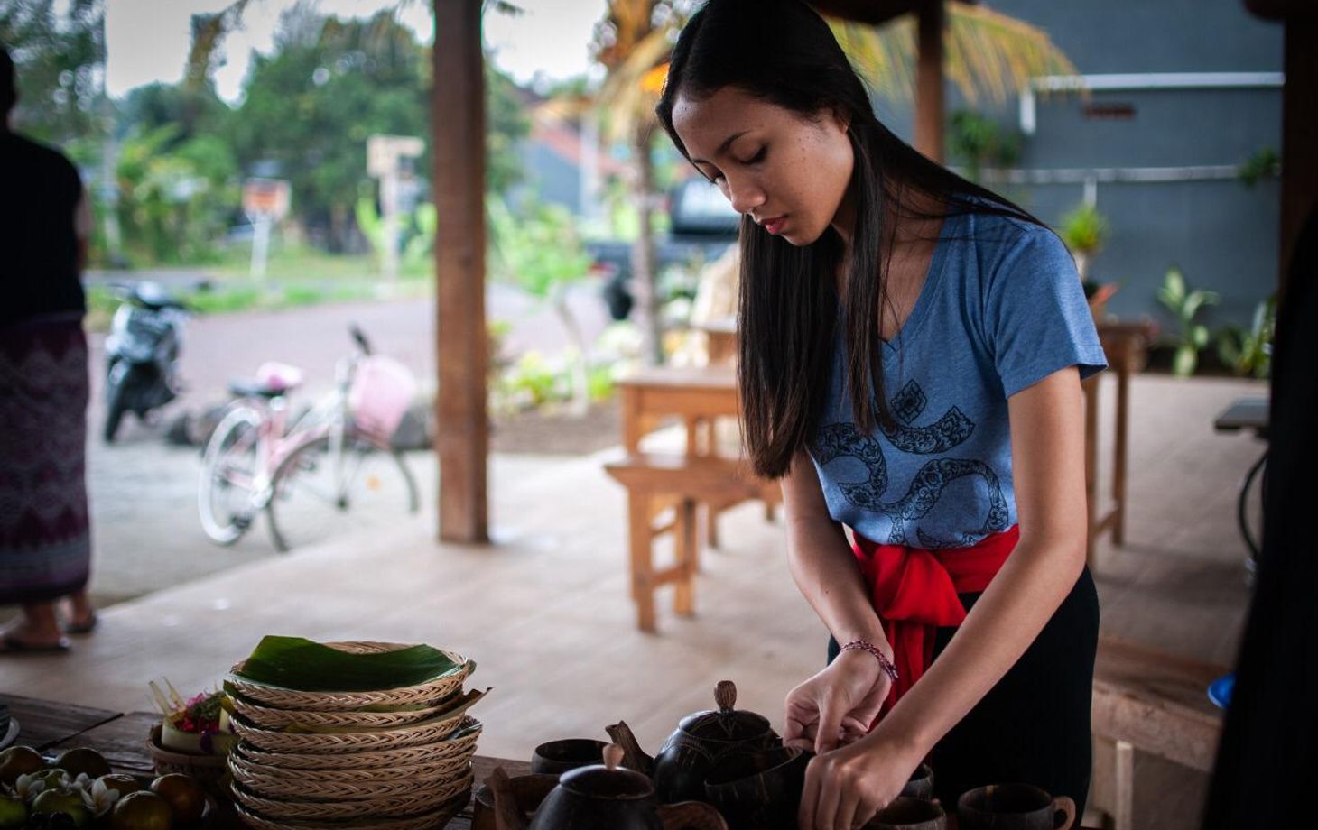 Balinese Heritage Cooking Class with Taman Ayun Temple Tour