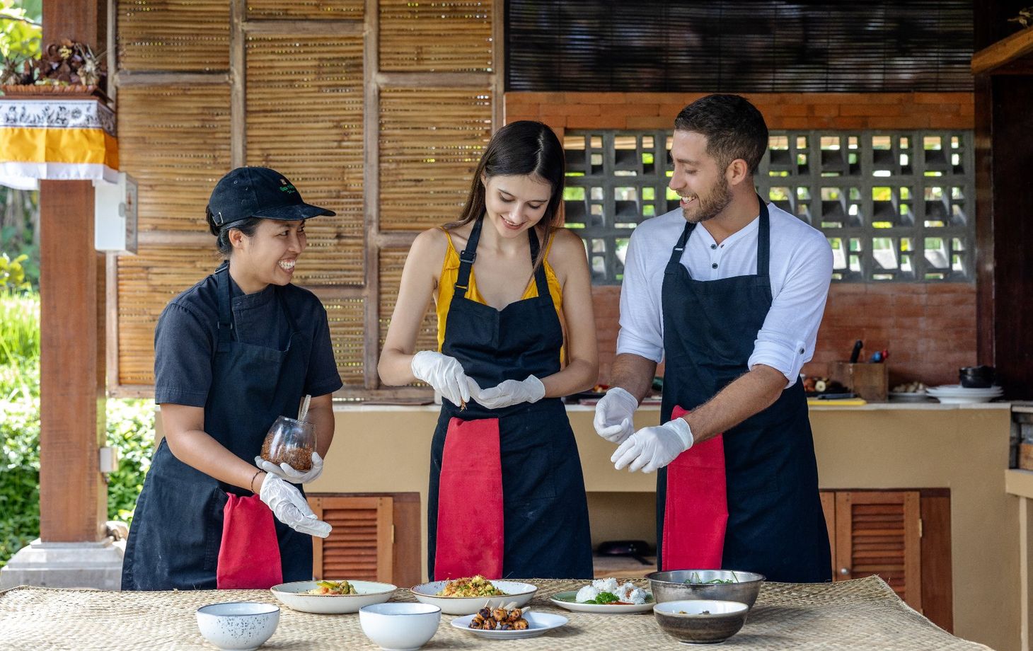 Visite du marché balinais et cours de cuisine privé à Wapa di Ume Ubud