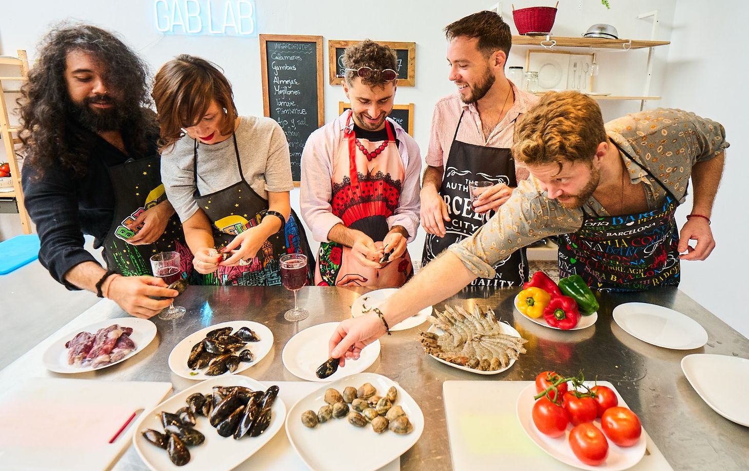 Barcelona Culinary Experience: Market Visit, Tapas, Sangria and Paella Cooking Class