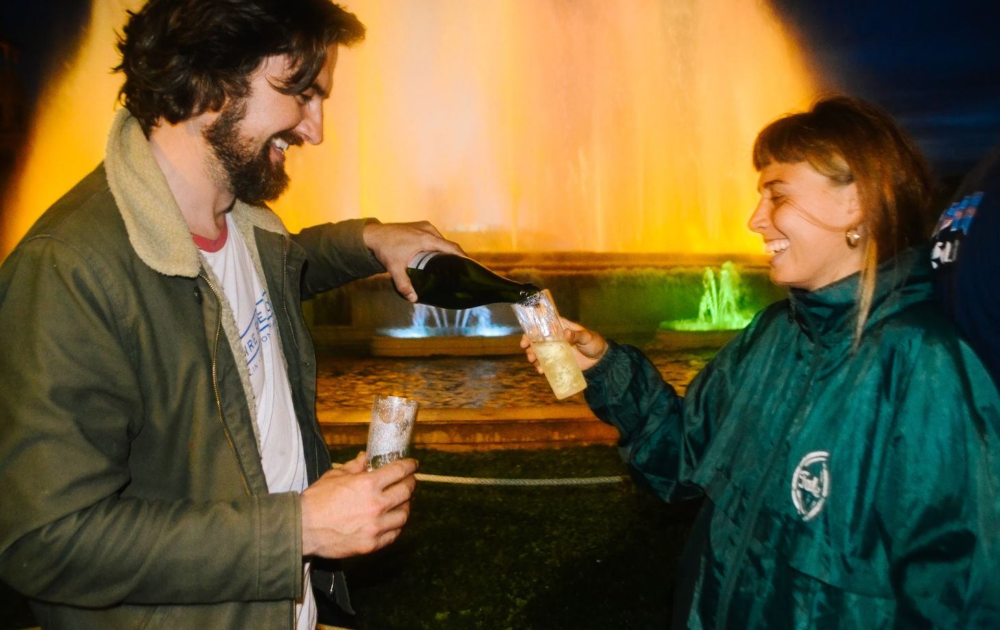 Barcelona Night Bike Tour with Local Tapas and Cava Stop