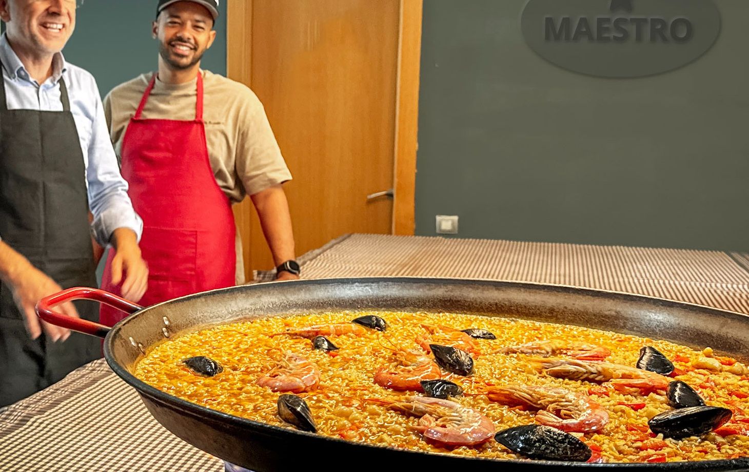 Seafood Paella with Tapas and Sangria in Barcelona