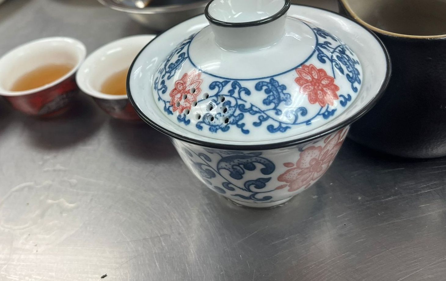 Handmade BBQ Pork Buns & Homemade Pork with Chinese Tea