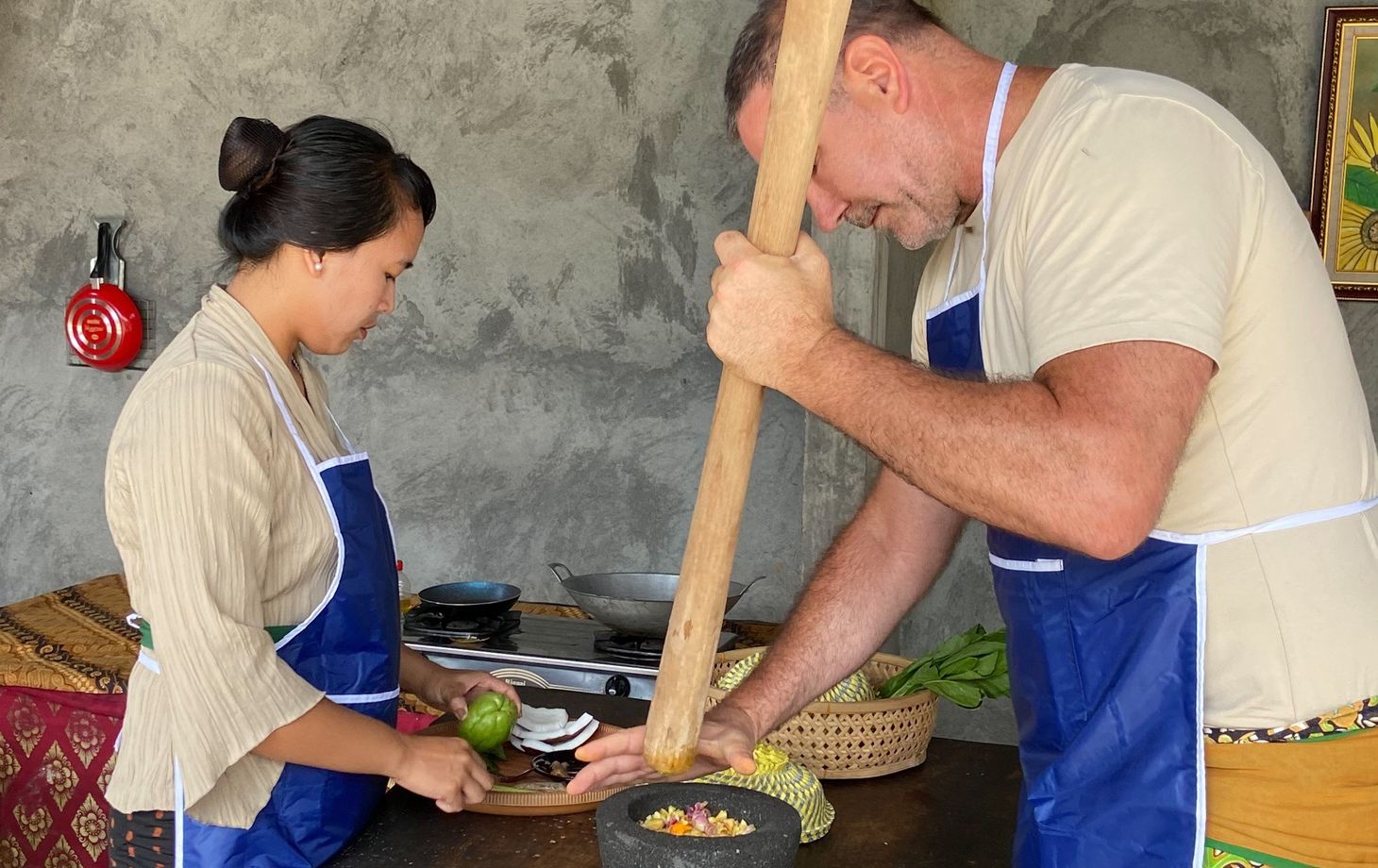 Traditional Balinese Cooking Class with a Local Family