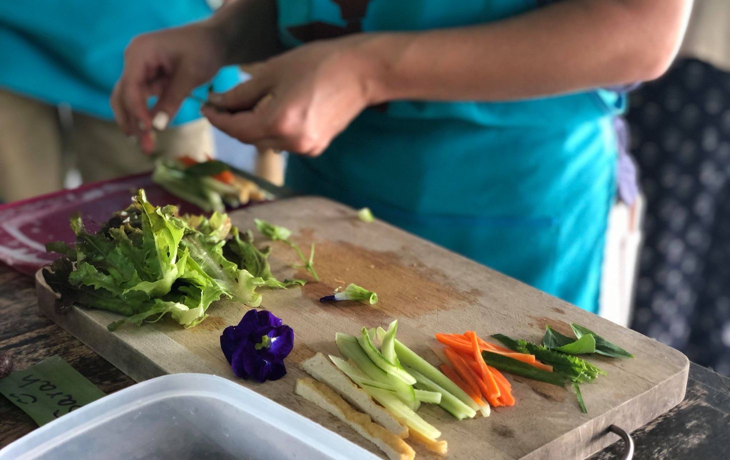Benny's Home Cooking Class with Local Market Visit & Organic Garden Tour
