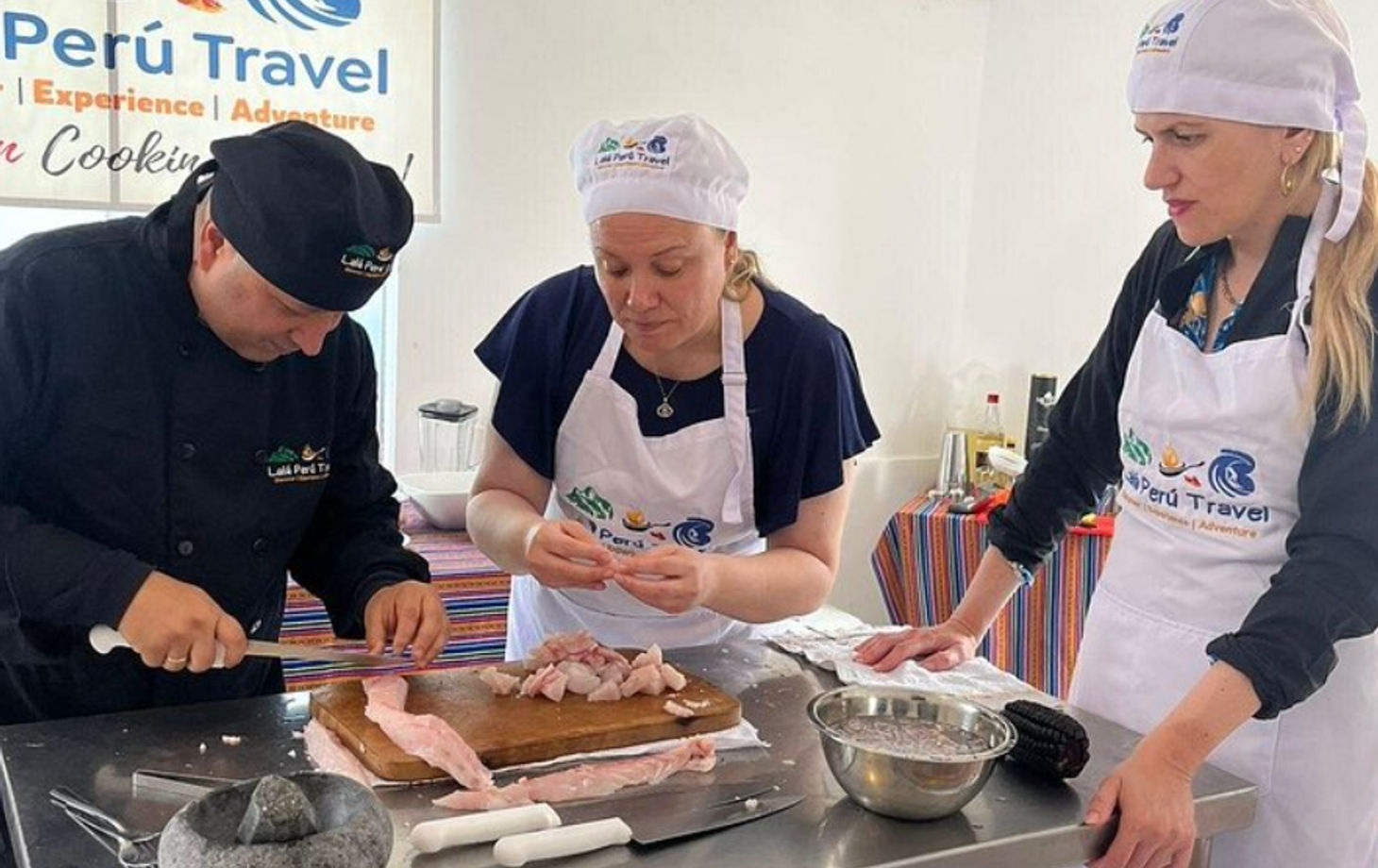 Peruvian Cooking Class with Causa Limeña, Ceviche & Pisco Sour Workshop