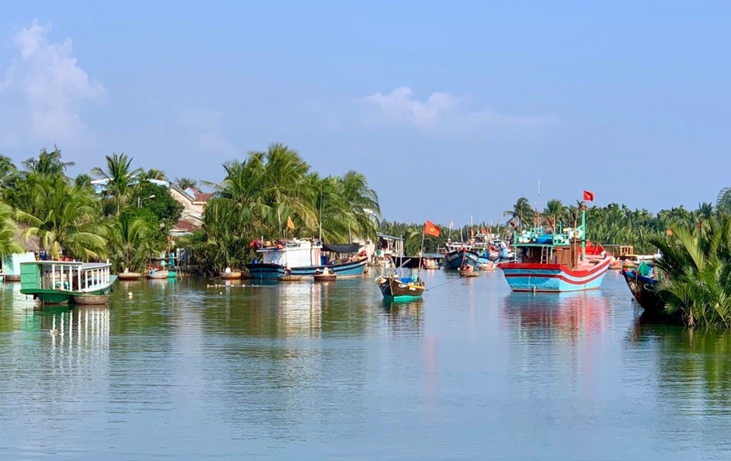 Free Transfer From Danang: Basket Boat Riding, Buffalo Riding and Cooking Class