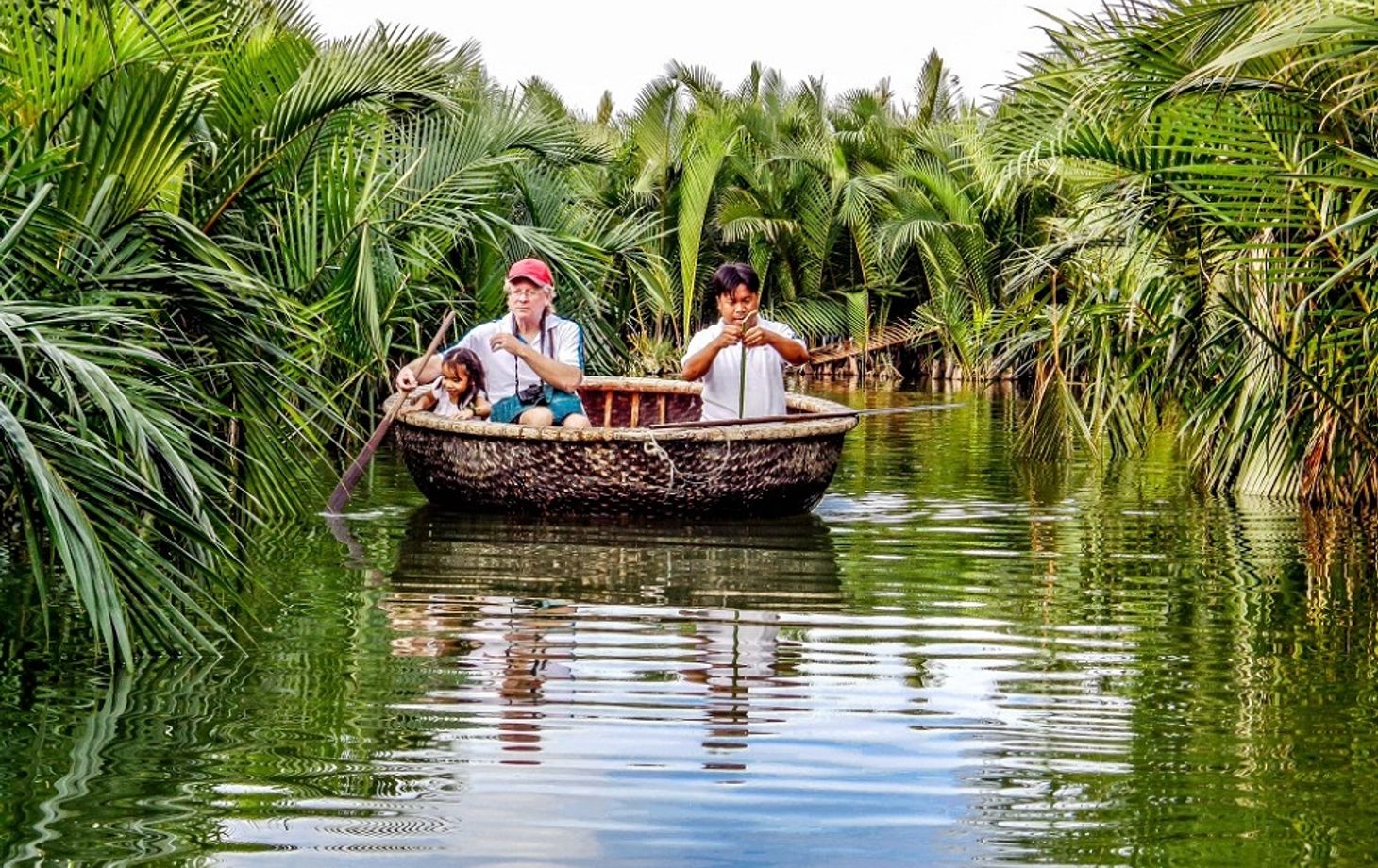 Free Transfer From Danang: Basket Boat Riding, Buffalo Riding and Cooking Class