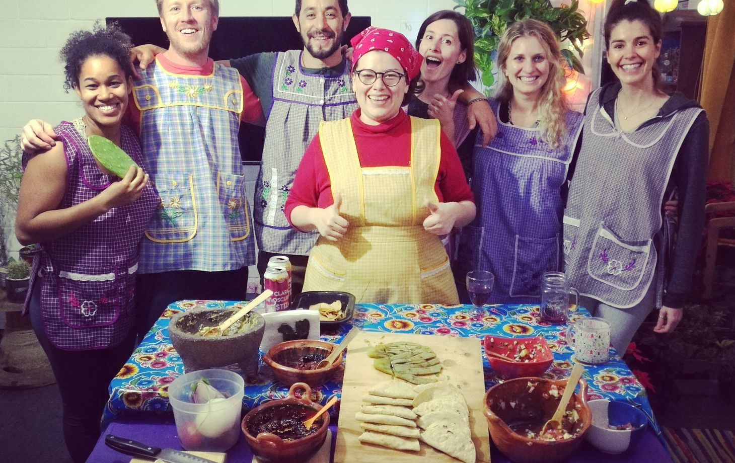 Make Burritos from Scratch in an Authentic Mexican Home + Market Tour Included