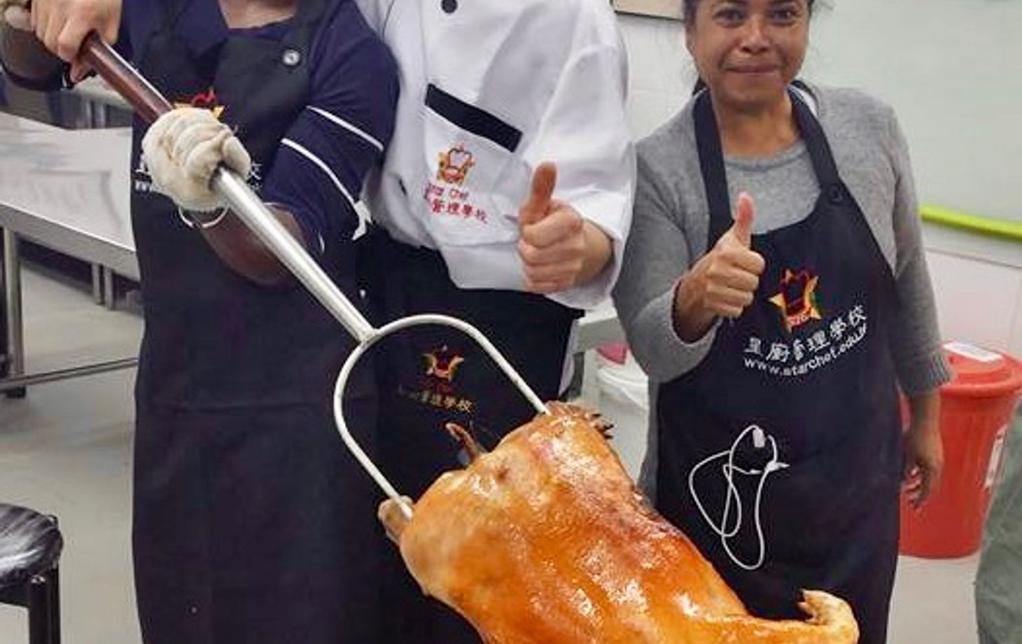 Cantonese Roast Duck or Suckling Pig Cooking Class