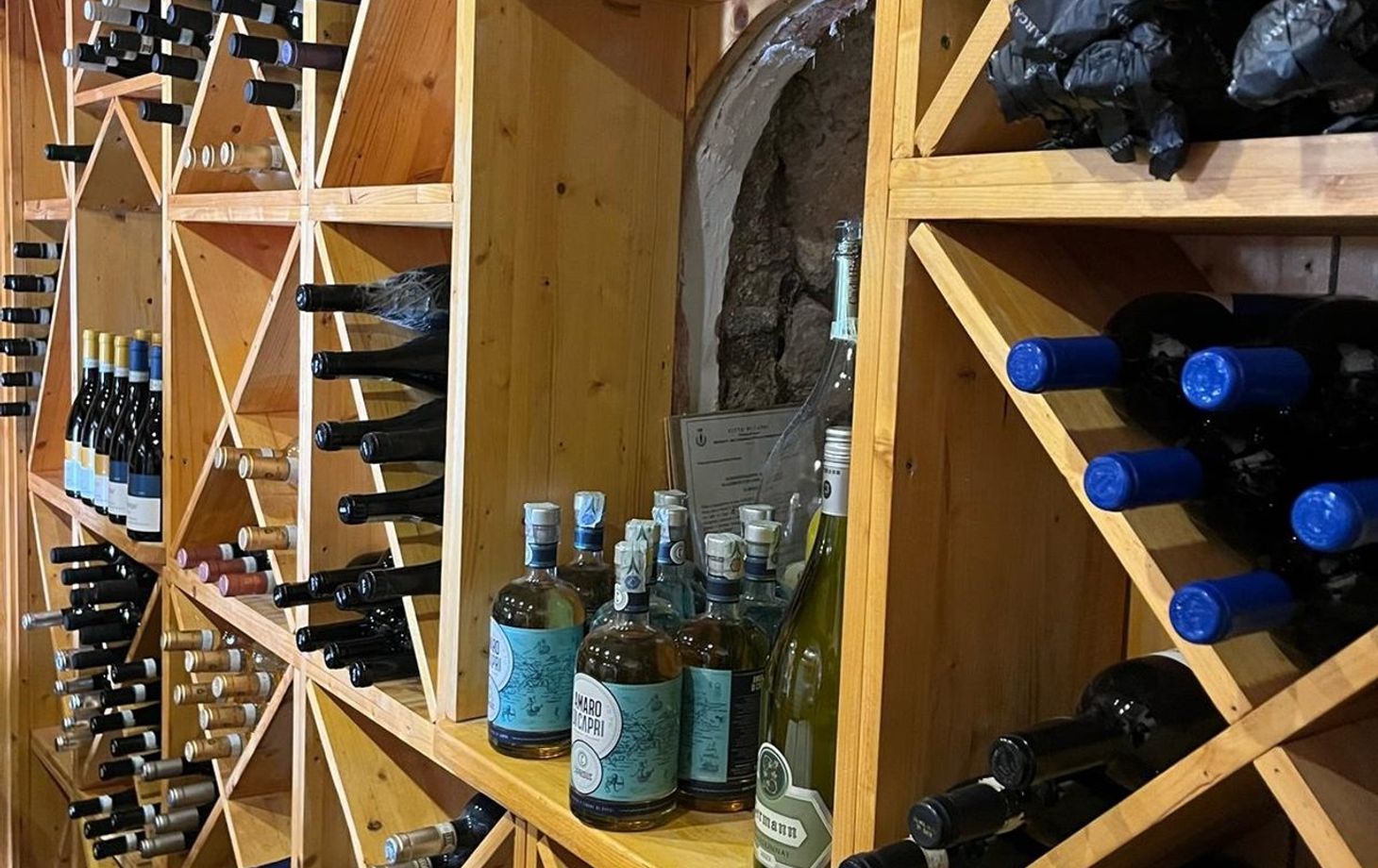 Capri Wine Tasting Experience with a View of the Faraglioni Rocks