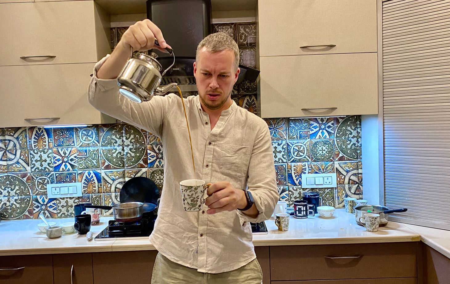 Masala Chai Workshop in a Delhi Family Home