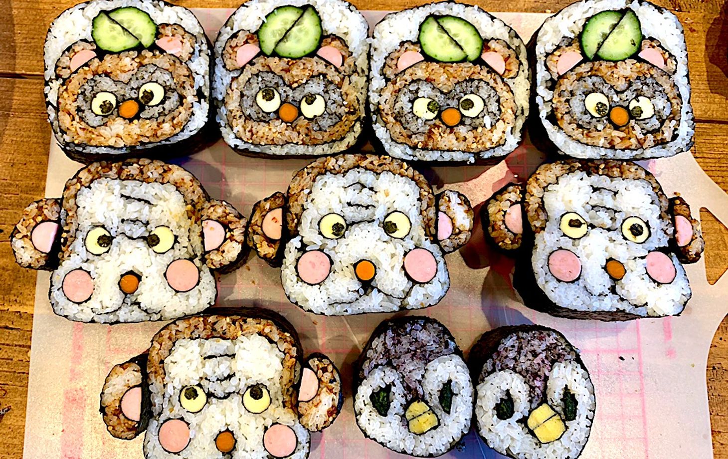 Cours de création de sushis décoratifs et originaux à Tokyo
