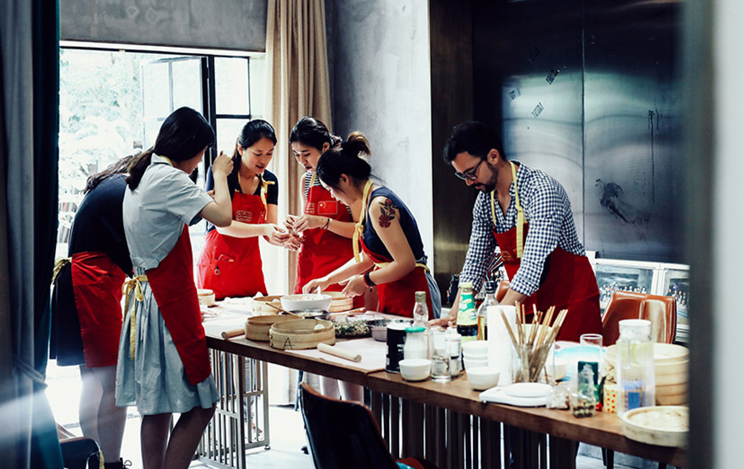 Colorful and Shaped Dumpling Cooking Class (Vegetarian and Gluten Free Optional)