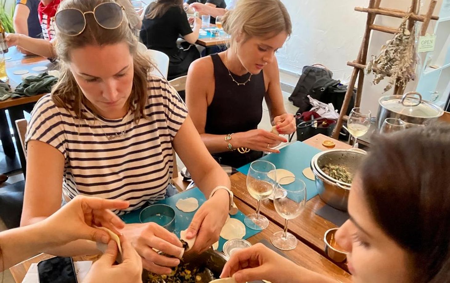 Combo Class: Organic Chinese Dumplings & Xiao Long Bao with Market Walk