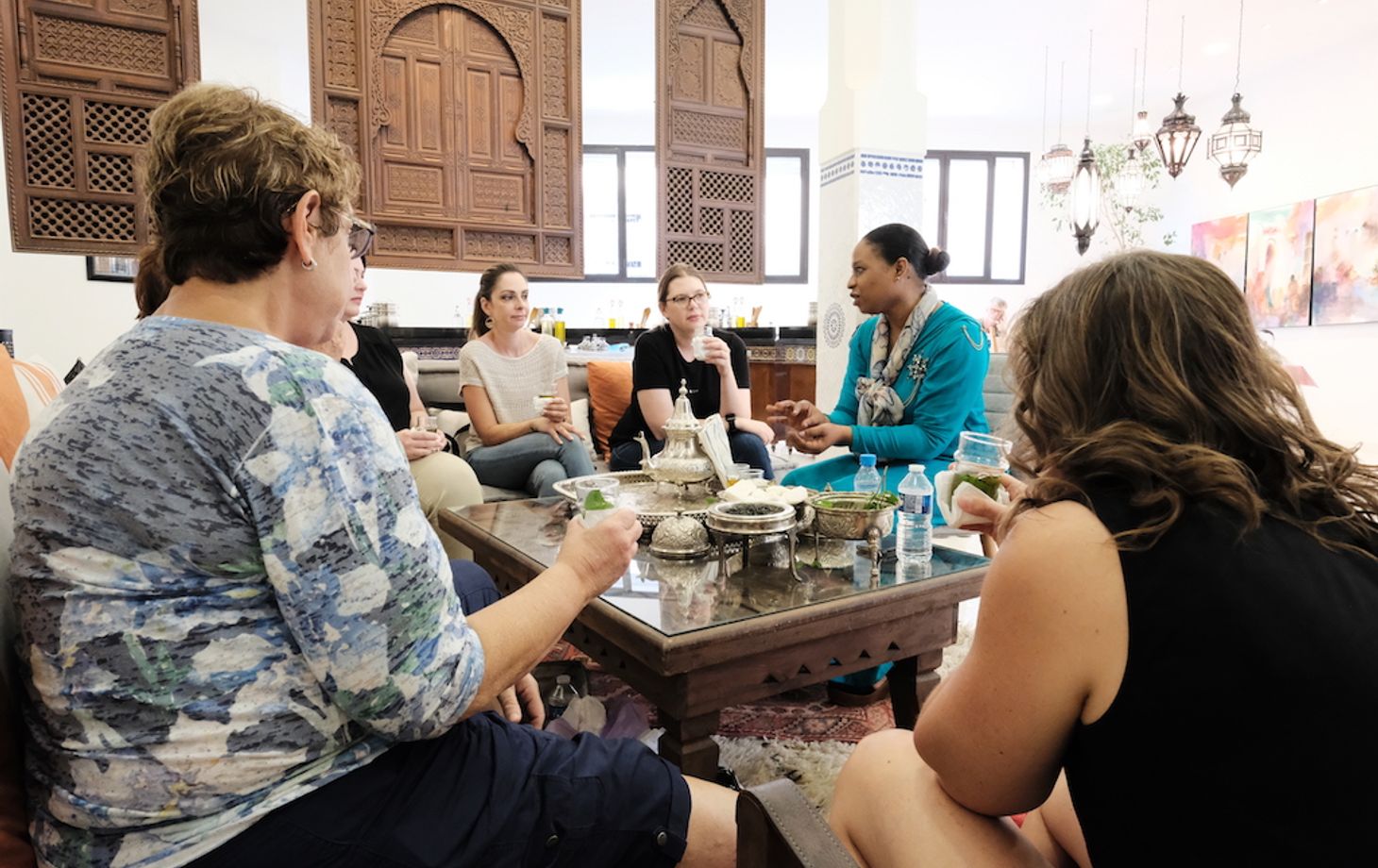 Come Enjoy Tangier Through a Blue Door Cuisine Cooking Class