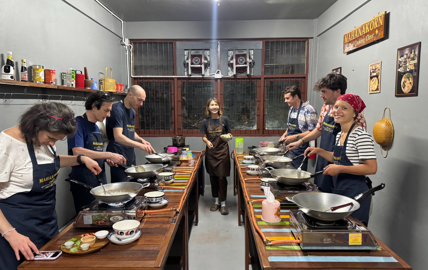 Authentic Thai Cooking Class in a Cozy Bangkok Kitchen