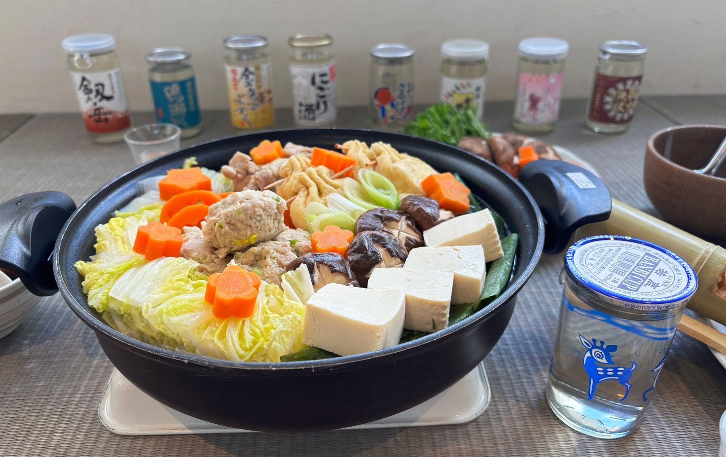Kochen wie ein Sumo-Ringer: Chanko Nabe & Sake-Verkostung