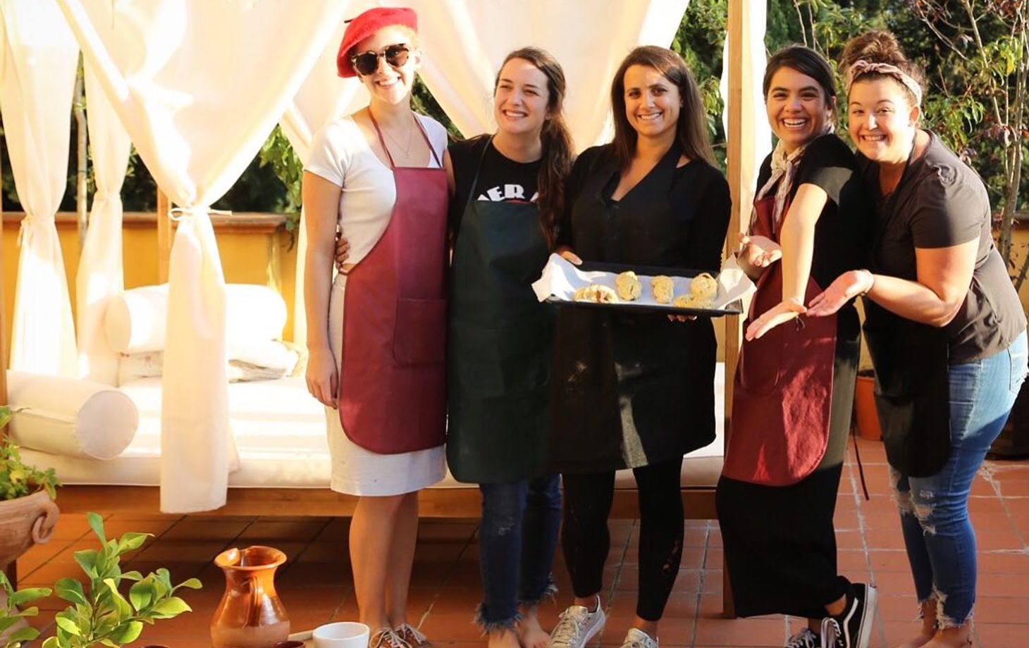 Cook Like An Ancient Tuscan at Hill Overlooking Village