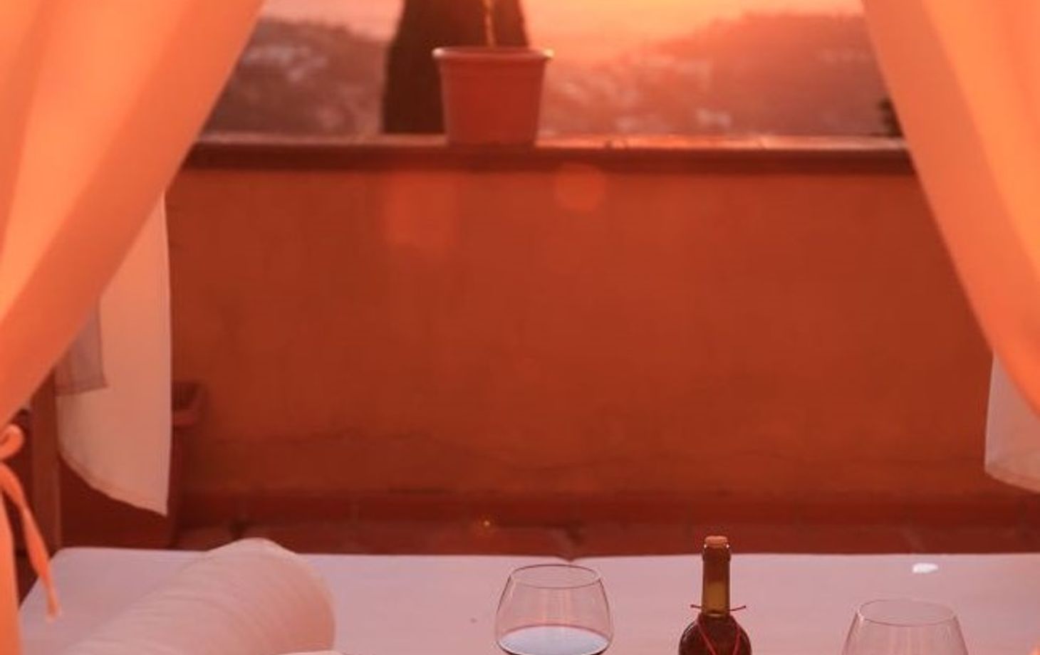 Cook Like An Ancient Tuscan at Hill Overlooking Village