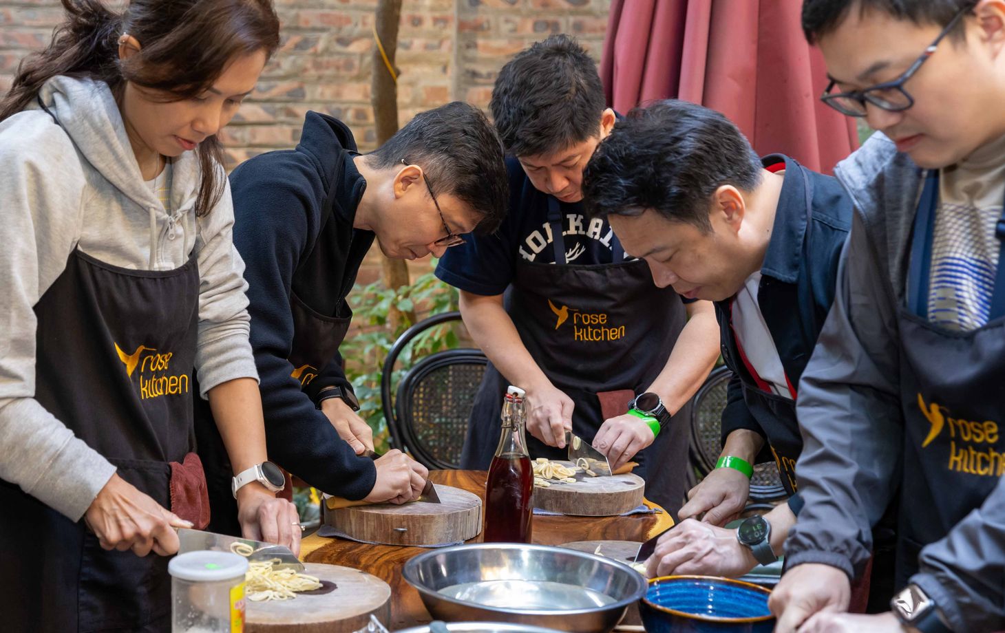 Nem Ran & Bun Cha Cooking in Hanoi Garden Villa + Free Egg Coffee