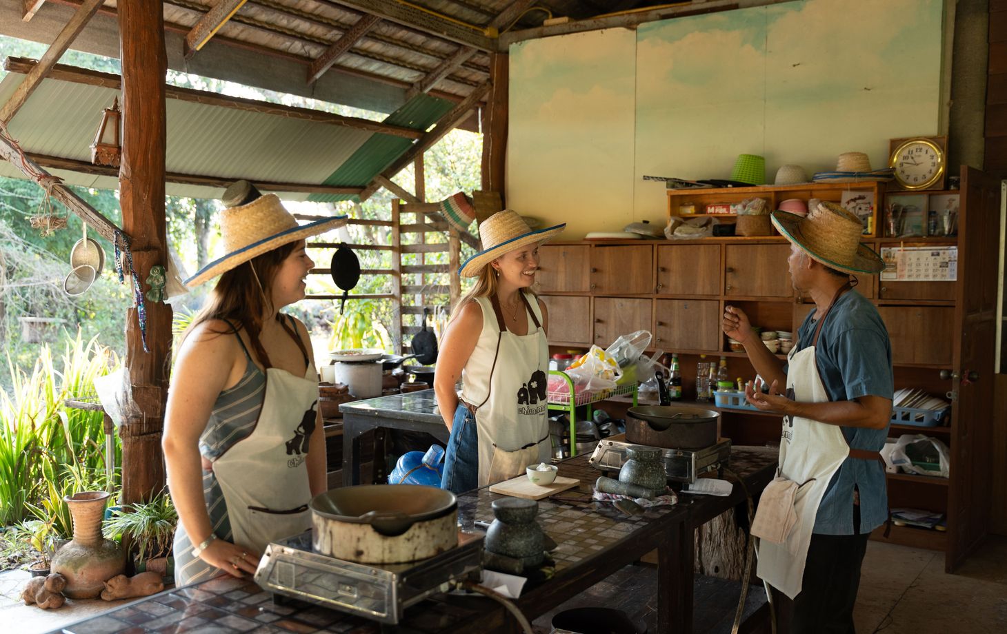Cooking Experience with a Local Organic Farmer & Fresh Market Visit