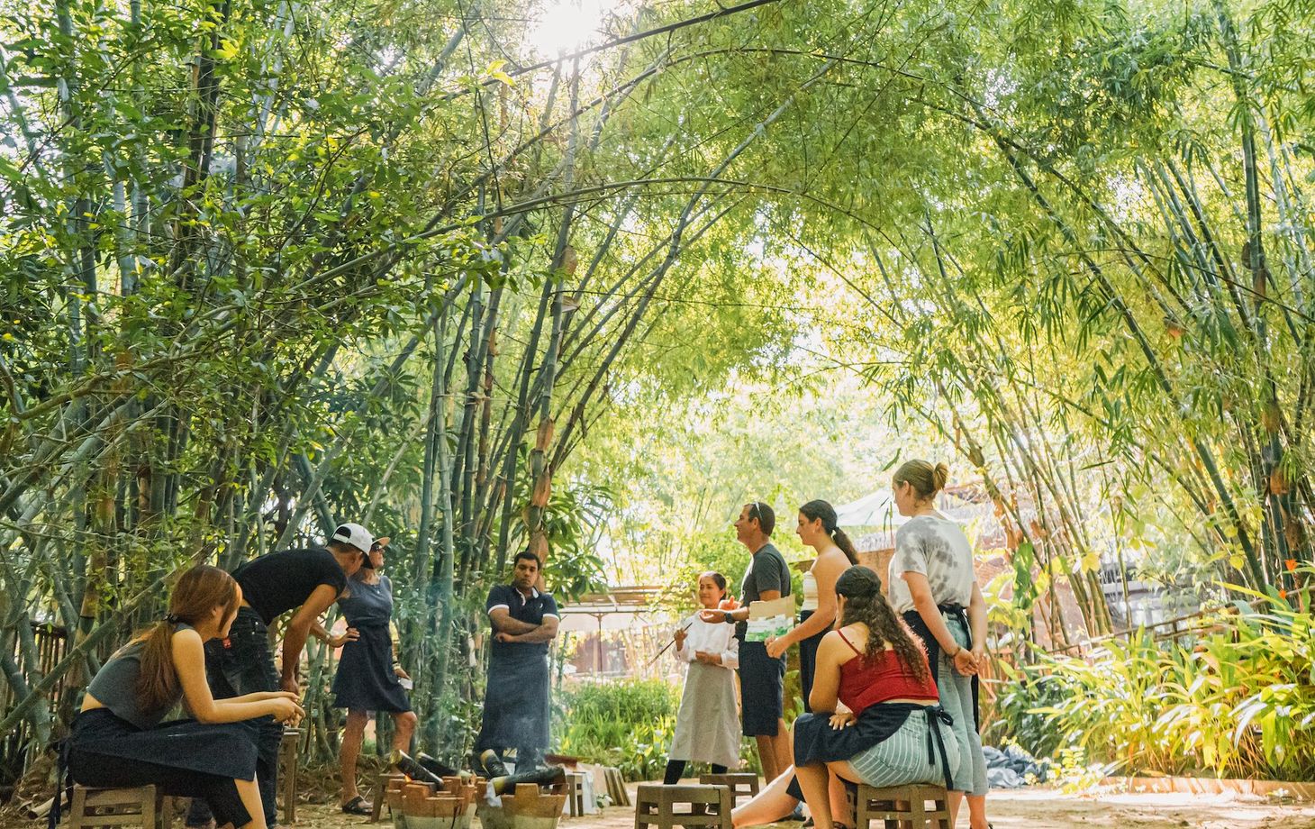 Adventurous Cooking Class on Bamboo Forest Island