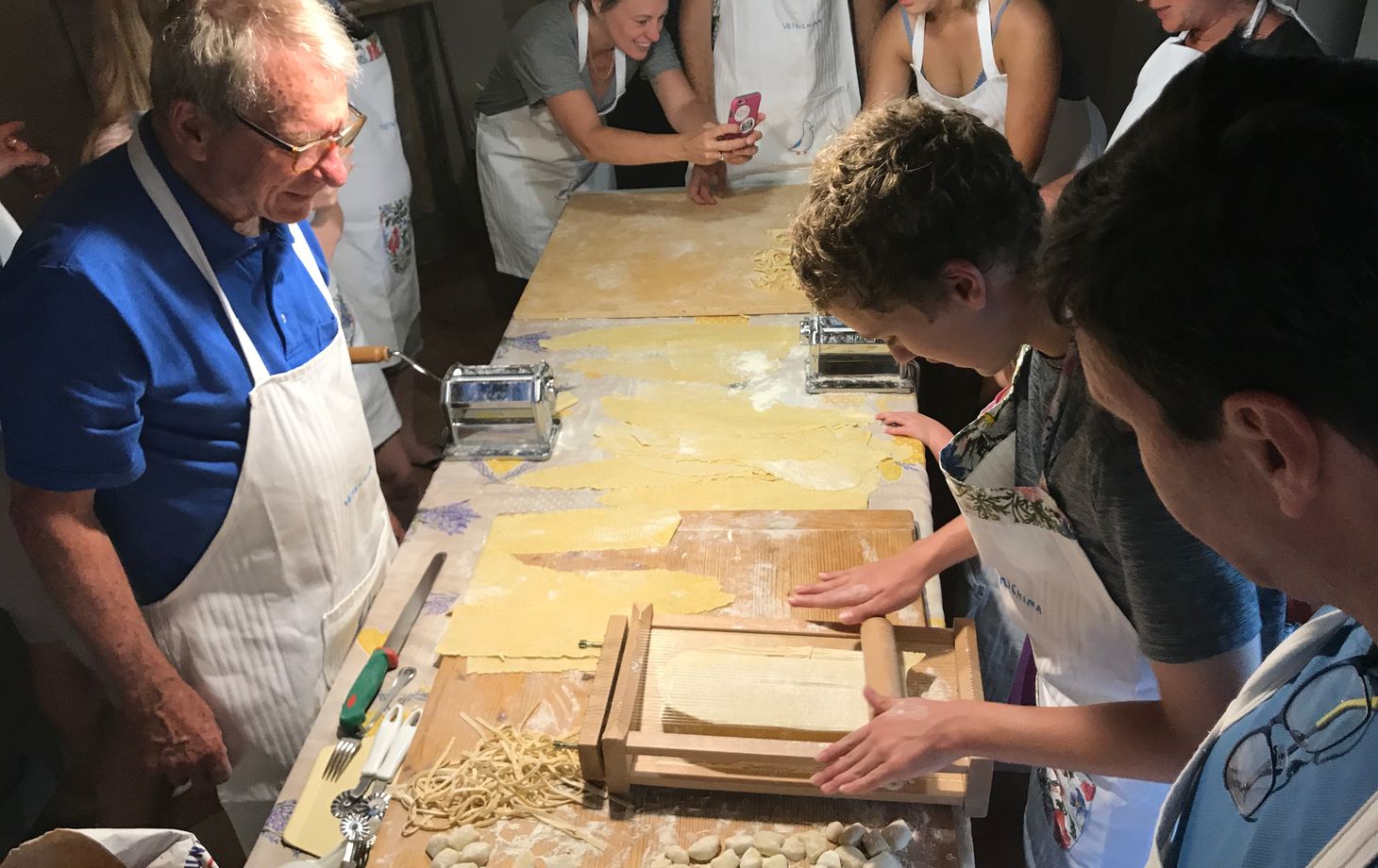 Cours de cuisine "Choisissez votre propre menu" à San Casciano dei Bagni